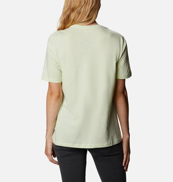 Columbia Bluebird Day T-Shirt Light Yellow For Women's NZ70139 New Zealand